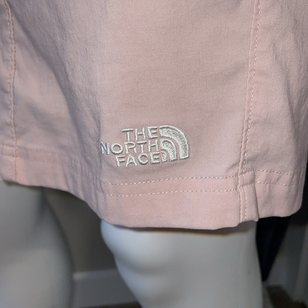 North Face Performance Light Pink Drawstring Shor… - image 4